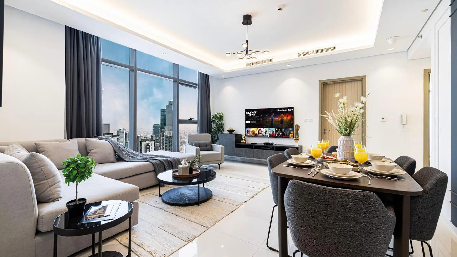 Apartment Smartstay At Paramount Tower - Sea And Downtown Views - Infinity Pool - Modern Luxury Residences Dubai